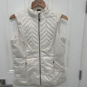 Vest. Light weight. White . Size M.